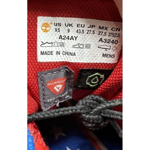 Timberland NBA x Field Boot Philadelphia 76ers Men’s Size 9.5 Black Nubuck - Picture 7 of 8